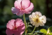 三瓣花自然之美解析，植物图片揭秘