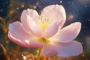 永恒祝福，一枝花的绽放之美