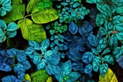 叶韵自然，植物图片中的叶色斑斓之美