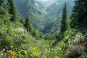 山间绿韵，自然宝库中的万重山植物画卷