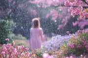 春雨花期，细雨润花时