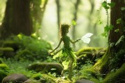自然绿韵，探寻与绿萝共舞的植物精灵