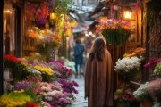 探寻花市奥秘，揭秘鲜花集中地之谜