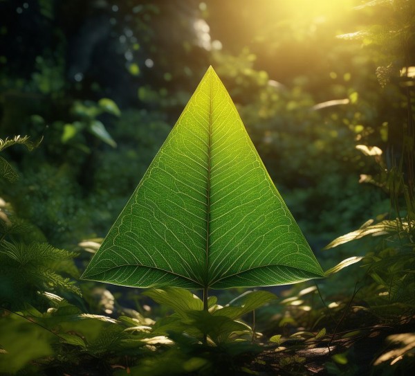 三角叶之谜，自然界的神秘三角植物探寻记,三角叶之谜，自然界的神秘三角植物探寻记,修剪,草本植物,第1张