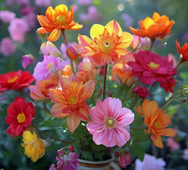 花插花花期奥秘，绽放之美，持久绽放,花插花花期奥秘，绽放之美，持久绽放,花期,修剪,百合,第1张