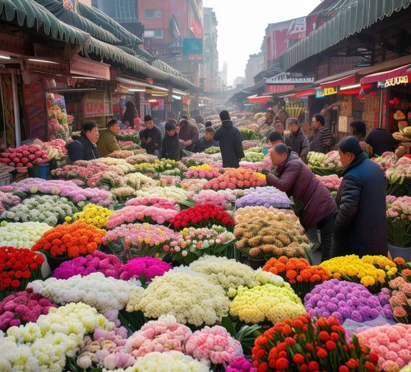 清明节鲜花批发市场行情波动解析，供需关下的动态,清明节鲜花批发市场行情波动解析，供需关下的动态,鲜花批发,第1张