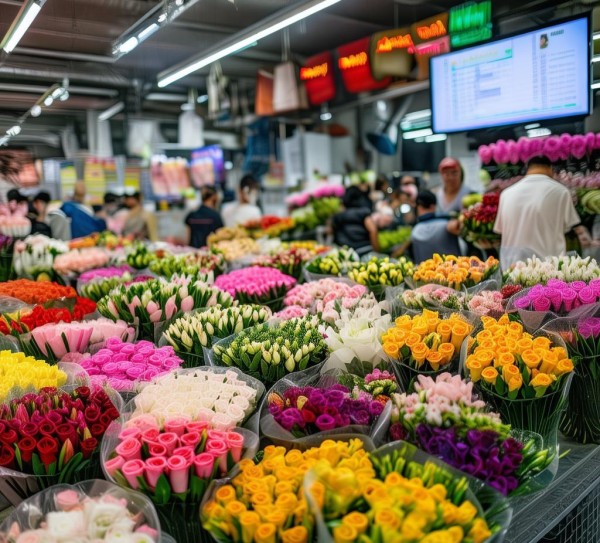 昆明鲜花批发实时快览，助力花店高效采购,昆明鲜花批发实时快览，助力花店高效采购,百合,鲜花批发,仙人掌,第1张