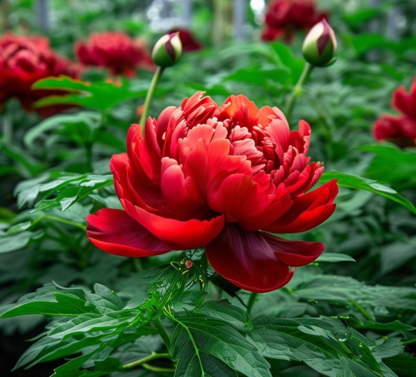 植物生长绿色，揭秘一品红花花期调控奥秘,植物生长绿色，揭秘一品红花花期调控奥秘,花期,一品红,第1张