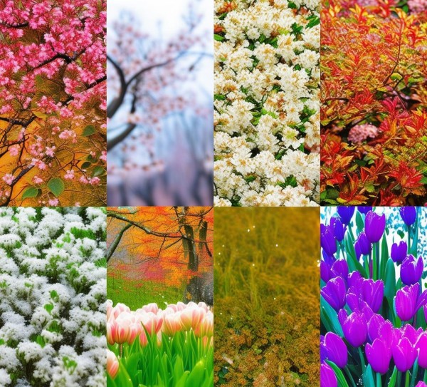 自然四季花韵，色彩盛宴中的植物奇观,自然四季花韵，色彩盛宴中的植物奇观,花期,草本植物,药用价值,第1张