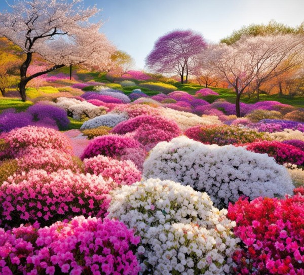 四月花潮盛景，春日植物画卷之旅,四月花潮盛景，春日植物画卷之旅,植物画卷,第1张