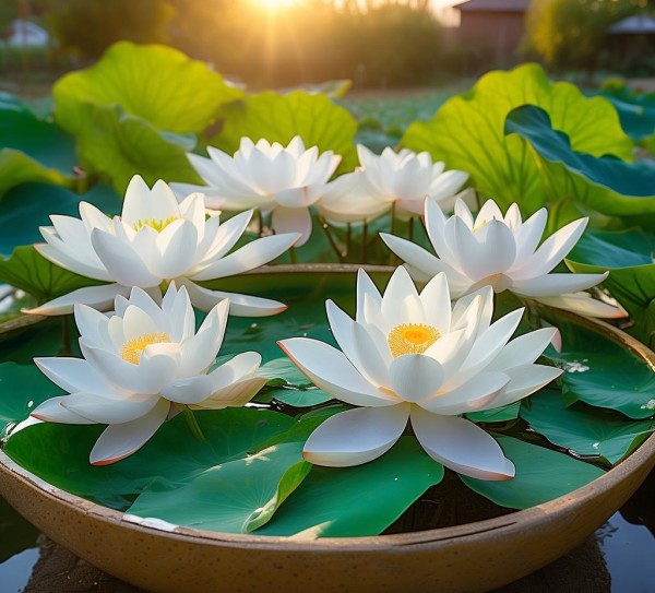 轻松养出碗莲美景，花期长，易活指南,轻松养出碗莲美景，花期长，易活指南,花期,修剪,扦插,第1张